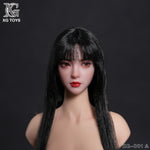 XG Toys 1/6 アジア美女 ヘッド 可動眼 ドール用 頭 塗装済み