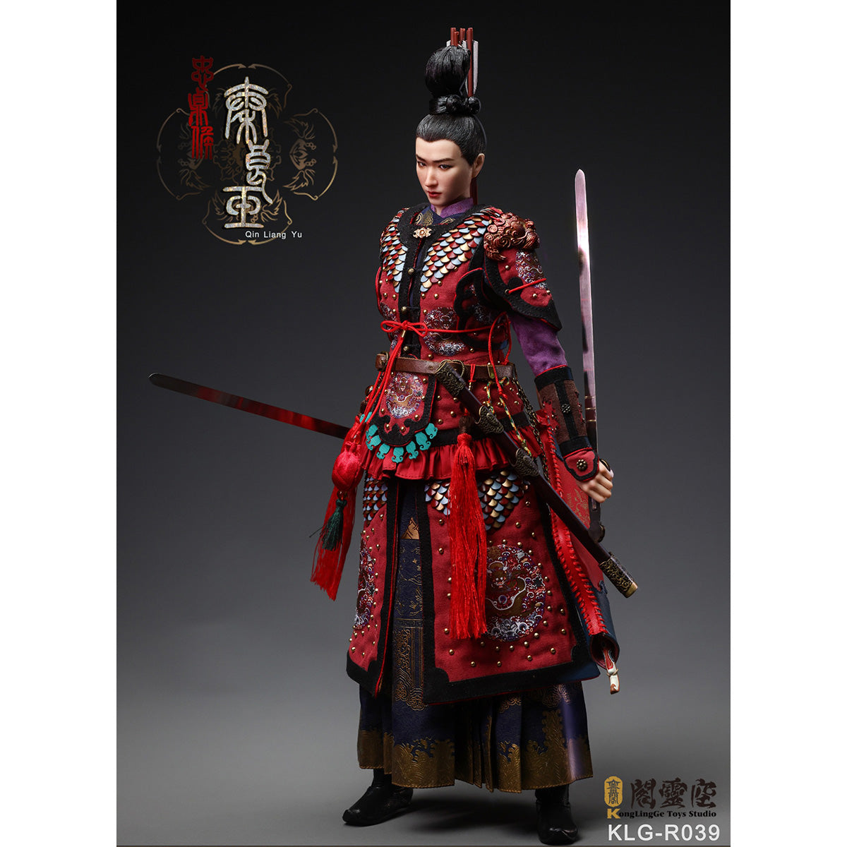 HiPlay 空霊閣 1/6  忠貞侯 秦良玉 KLG-R039 可動フィギュア 塗装済み 完成品 アクションフィギュア