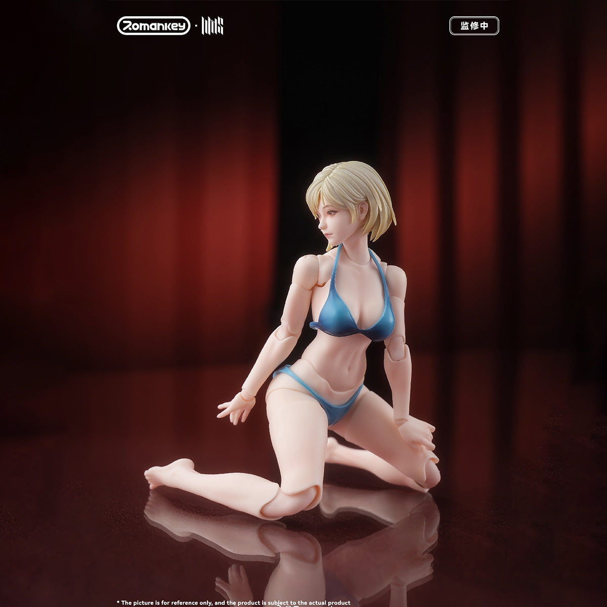 Romankey 1/12 女性 素体 関節素体 ミア 限定塗装版 UMS004 可動フィギュア 塗装済み 完成品 ボディ