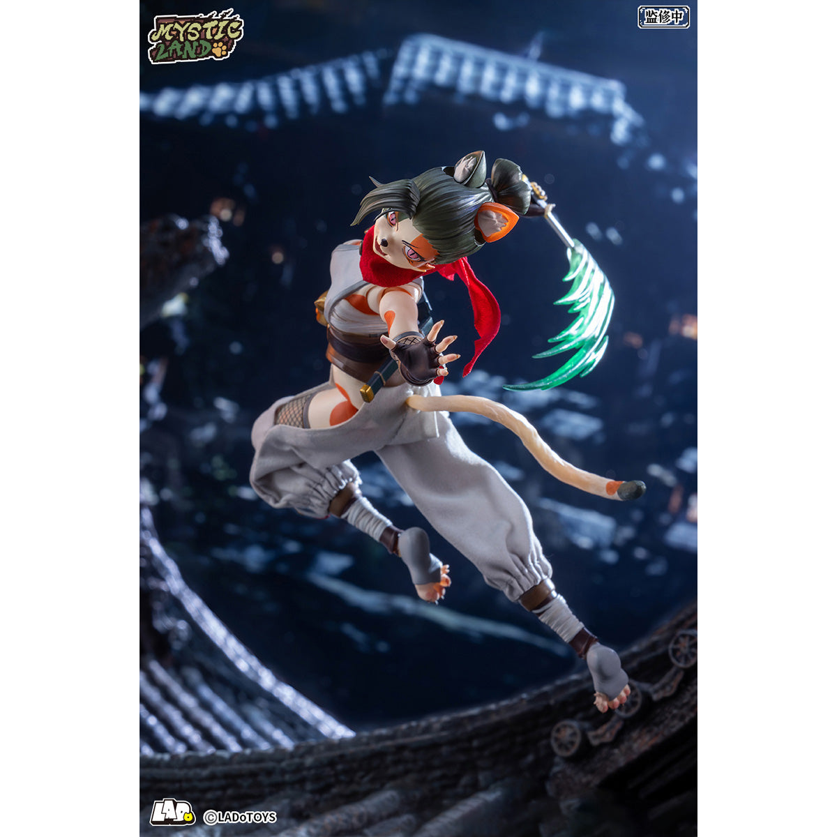HiPlay LADoTOYS 1/12 冒険小隊 三毛猫娘 トニア 忍者Ver. ERA-006 可動フィギュア 塗装済み 完成品 美少女