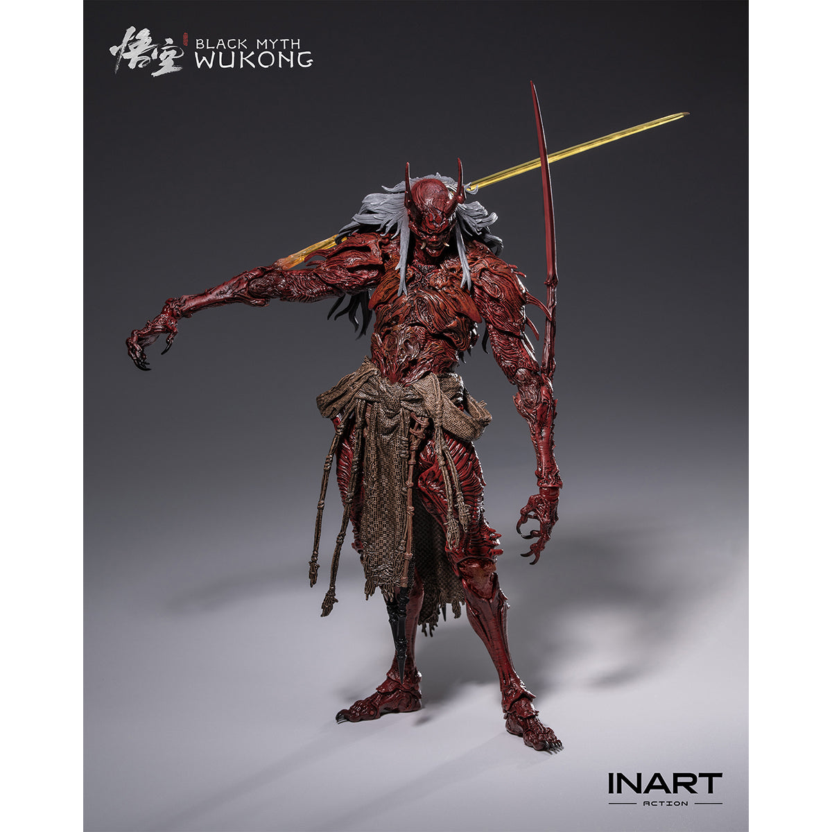 HiPlay INART 1/12 黒神話 : 悟空 夜叉王 MAG G0005 可動フィギュア 塗装済み 完成品