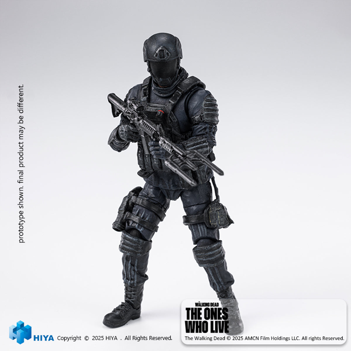 HIYA 1/18 ウォーキング・デッド サバイバー CRM兵士 EMW0435 アクションフィギュア 塗装済み 完成品