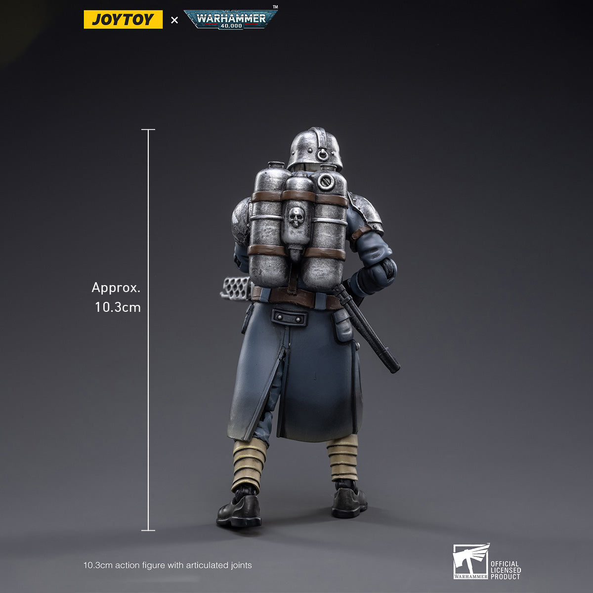 JOYTOY 1/18 アストラ・ミリタルム クリーグ・デスコーア ベテラン・スクワッド 可動フィギュア 塗装済み 完成品