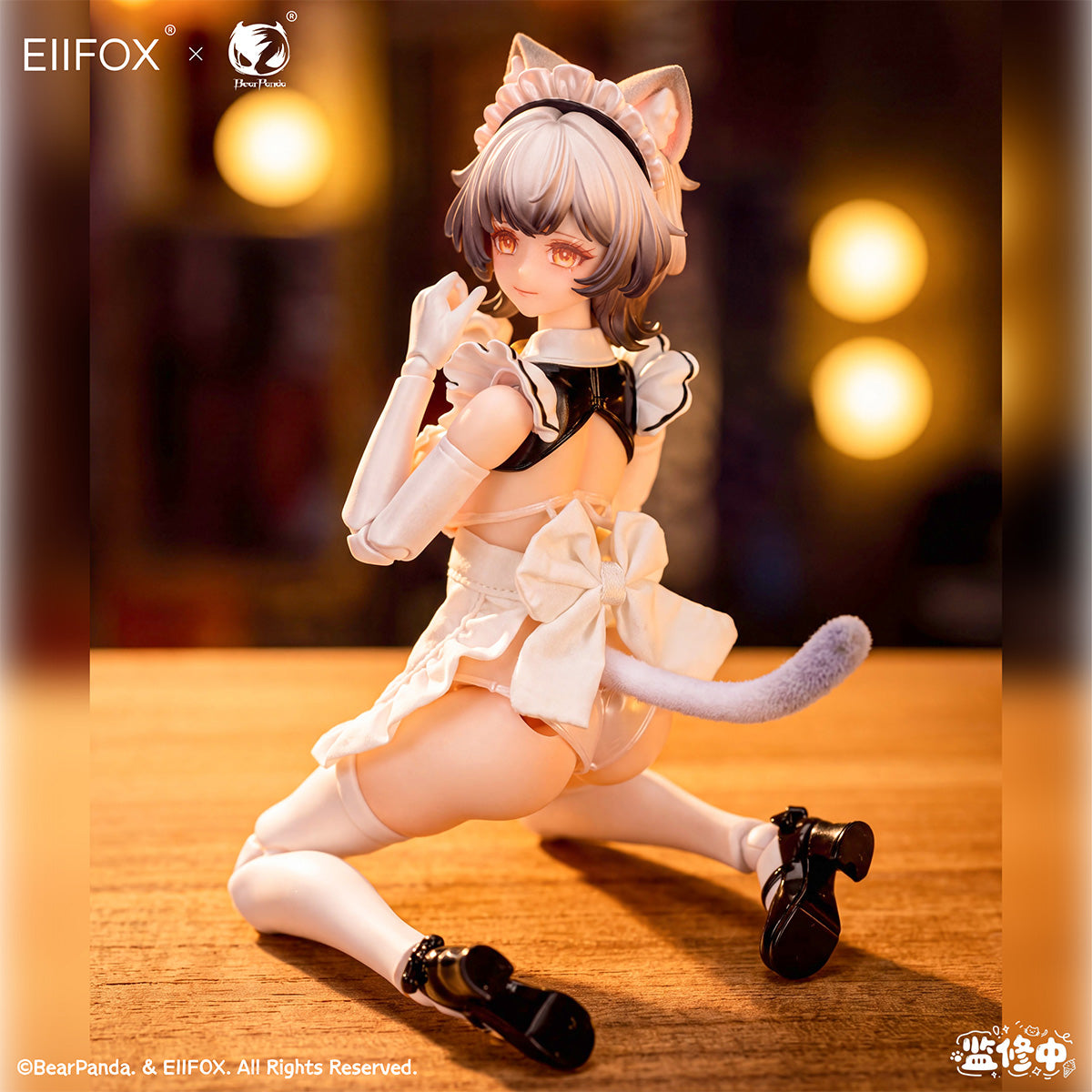 BearPanda 1/12 猫メイド 小布丁 プリン