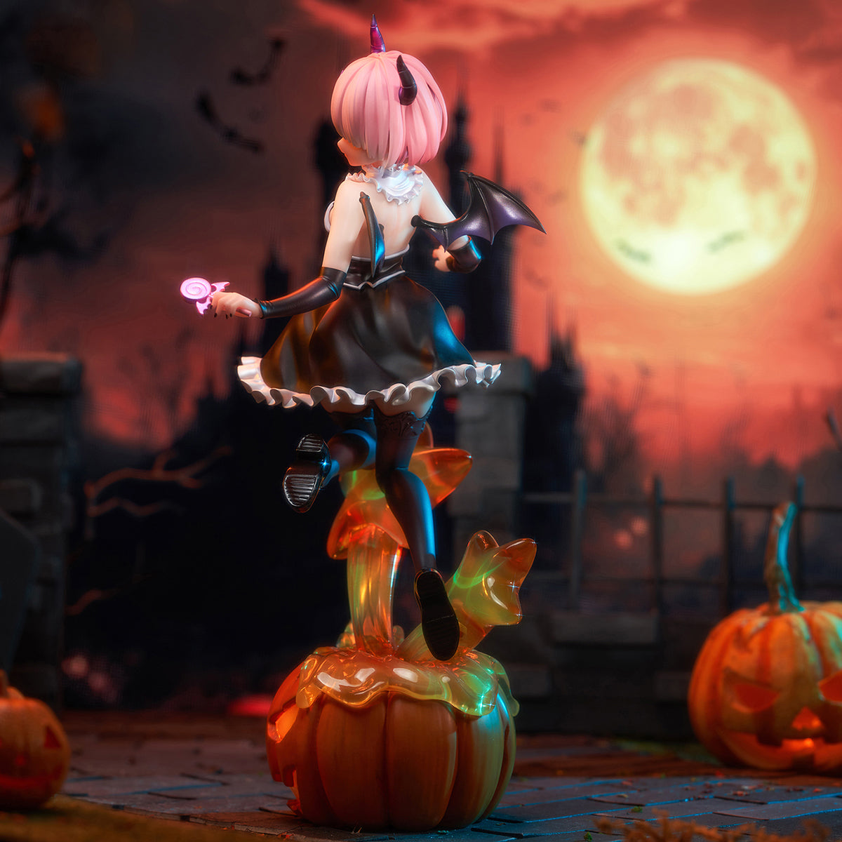 HiPlay Animester×KDcolle 『Re:ゼロから始める異世界生活』 ラム＆レム 幻夜の魔法使いVer. 1/7  美少女 フィギュア 塗装済み 完成品 PVC&ABS製
