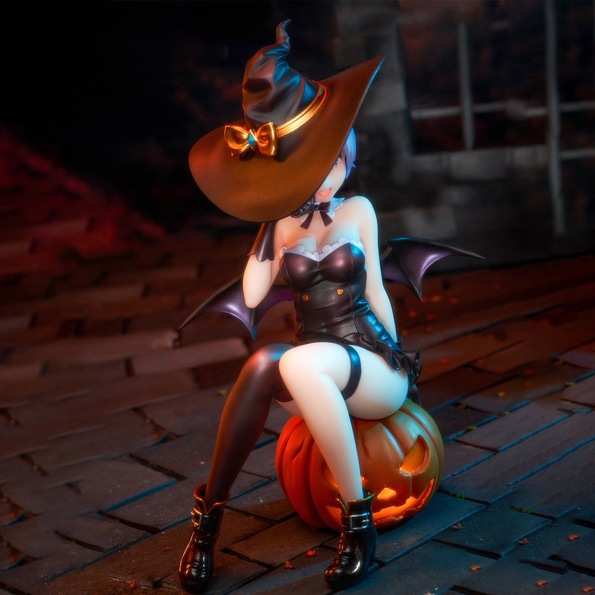 HiPlay Animester×KDcolle 『Re:ゼロから始める異世界生活』 ラム＆レム 幻夜の魔法使いVer. 1/7  美少女 フィギュア 塗装済み 完成品 PVC&ABS製