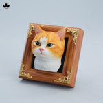 HiPlay JXK&small ニャンコ顔ミュージアム 温かい瞳の田園猫 塗装済み完成品フィギュア