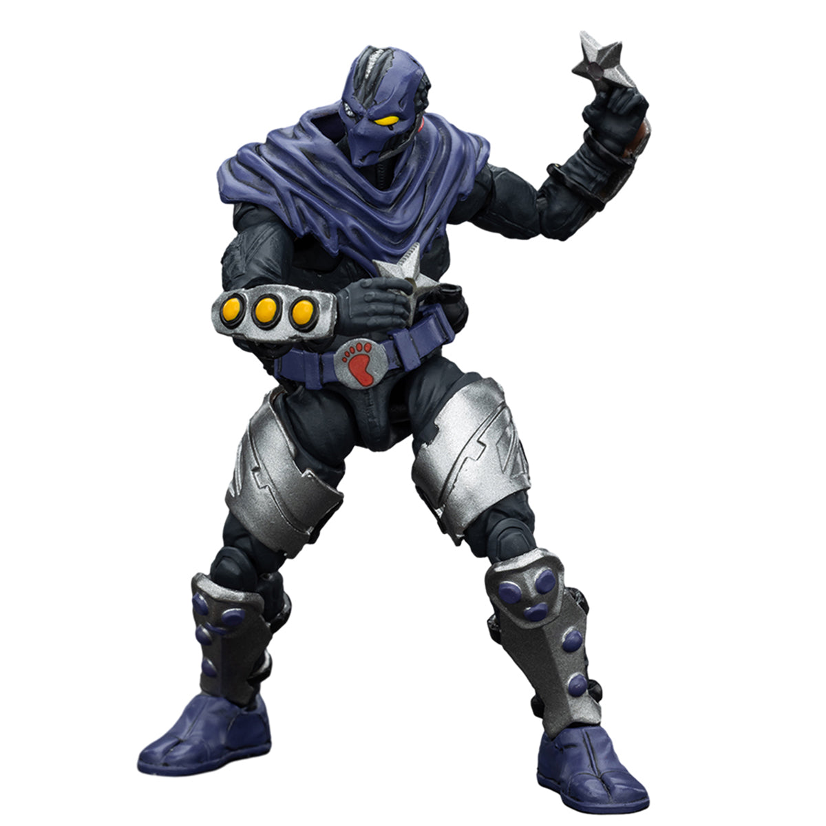 HiPlay JOYTOY TMNT 忍者タートルズ - フットソルジャーA JT00164 & フットソルジャーB JT00171 1/18 可動フィギュア 塗装済み 完成品