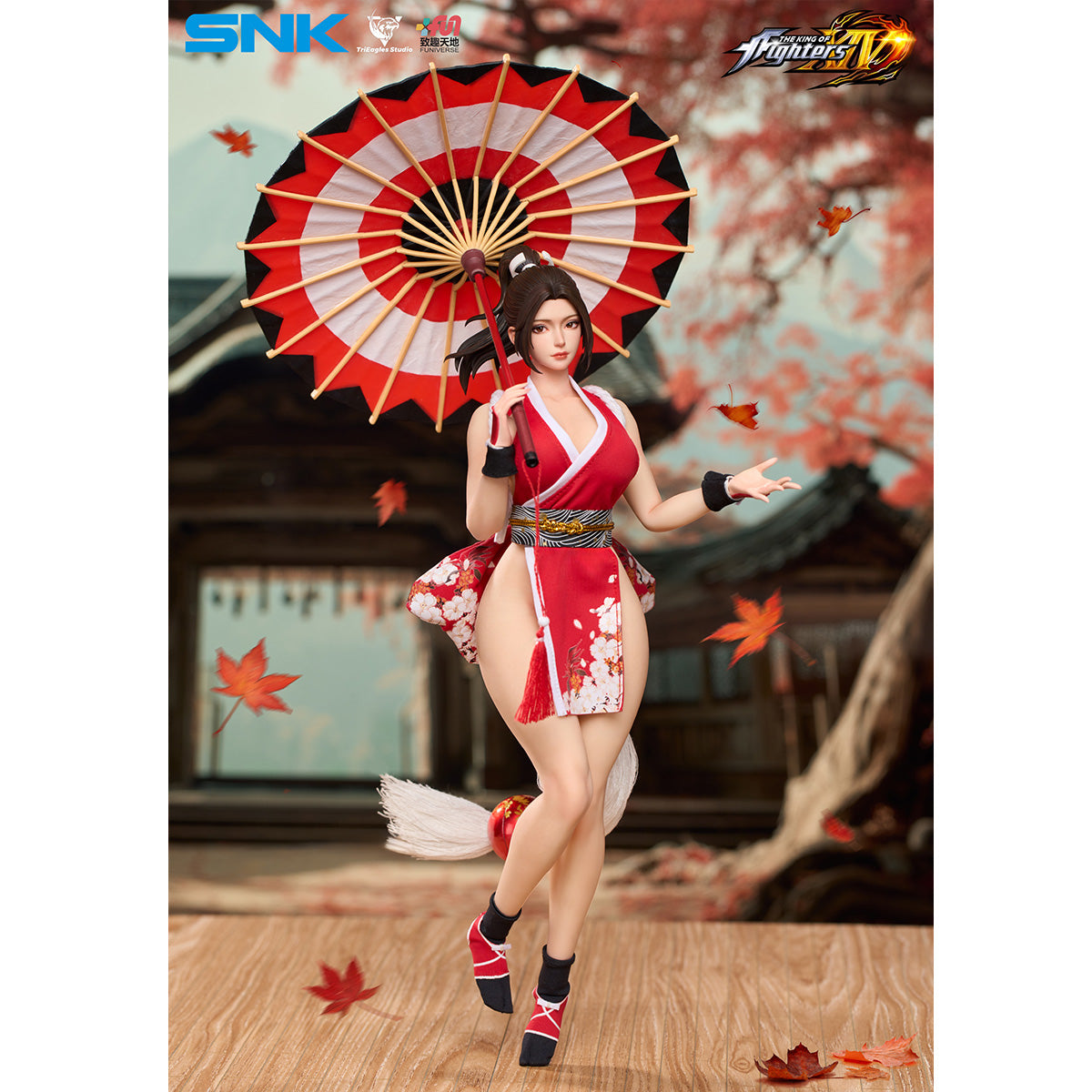 HiPlay TRIEAGLES STUDIO 1/6 不知火舞 可動フィギュア 塗装済み 完成品 アクションフィギュア