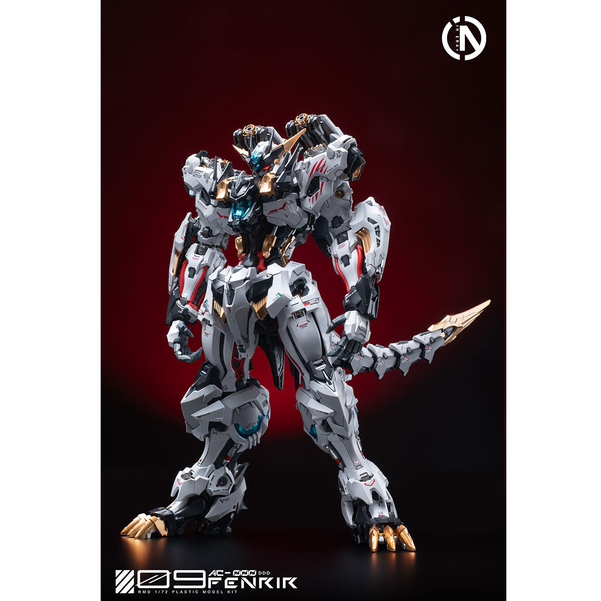 HiPlay 無限新星 INERA+ 芬里爾 フェンリル FENRIR FNR009 1/72 色分け済みプラモデル 組み立てキット