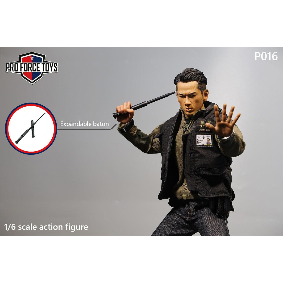 PROFORCE TOYS 1/6 重大犯罪捜査班 P016 塗装済み 完成品 アクションフィギュア