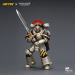 HiPlay JOYTOY 1/18 アイアン・ウォリアー MkII タクティカル・サージェント（パワーソード、ボルトピストル＆プラズマピストル装備） JT04445 可動フィギュア 塗装済み 完成品