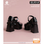 HiPlay Worldbox 1/6 スクエアトゥ メリージェーン ハイヒール 女性 フィギュア用 アクセサリー 付属品