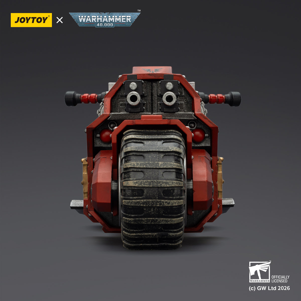 HiPlay JOYTOY 1/18 アウトライダー・バイク ツイン・ボルトライフル装備 可動フィギュア 塗装済み 完成品