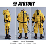 ATStory 1/12 テックウェア フード付きジャケット＆ジョガーパンツ セット