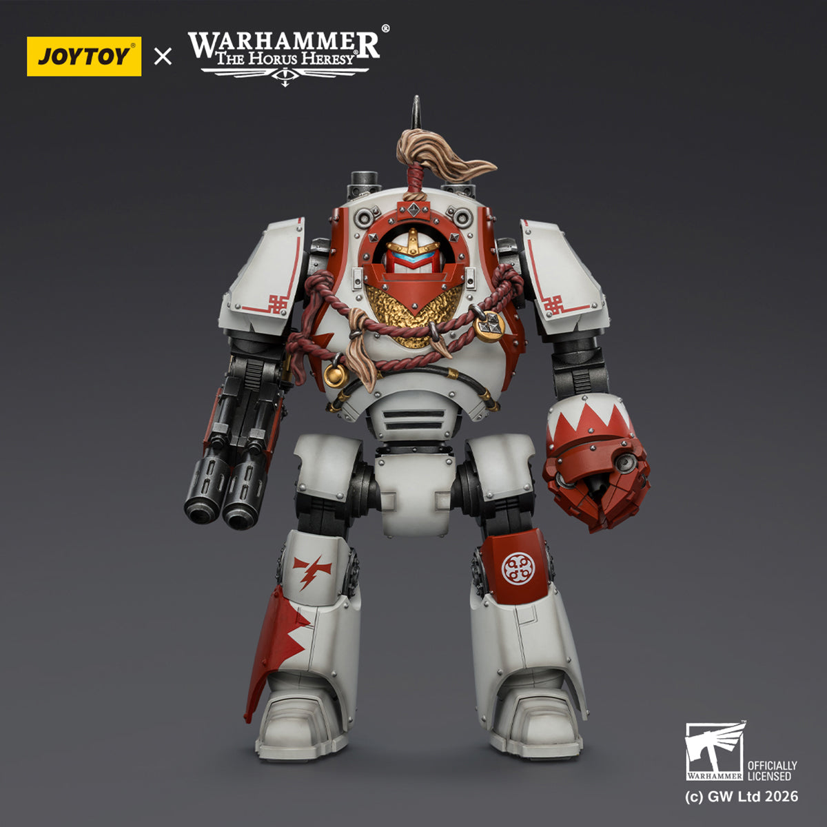 JOYTOY 1/18 ホワイトスカー軍団 コンテンポル・ドレッドノート（マルチメルタおよびグラヴィス・パワーフィスト装備） JT03790