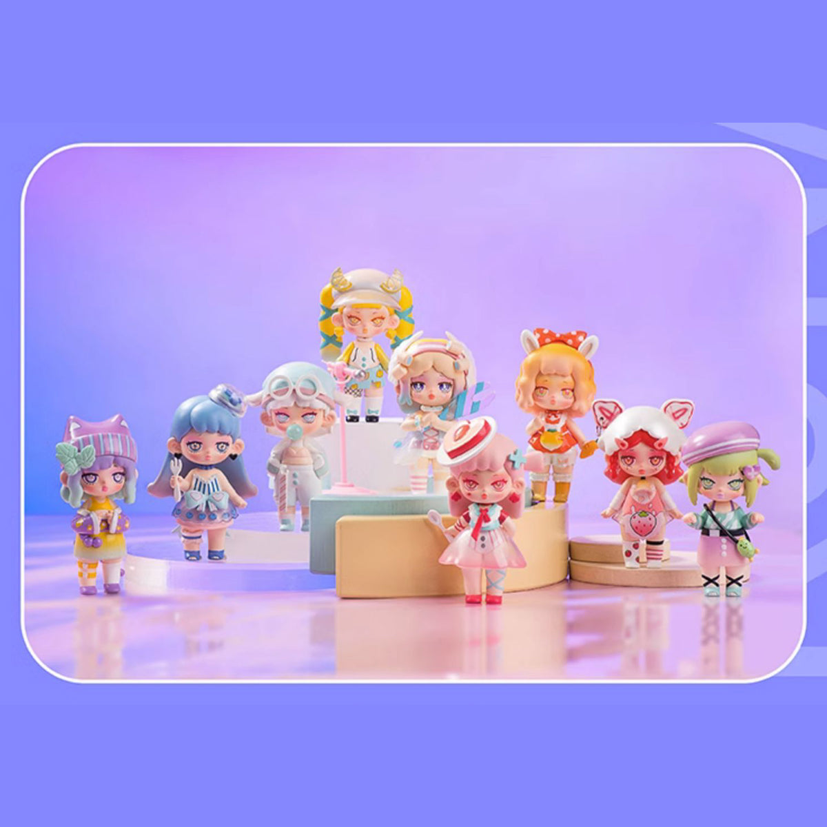 HiPlay Simontoys クナナ KUNANA ふわふわアイドルシリーズ ブラインドボックス