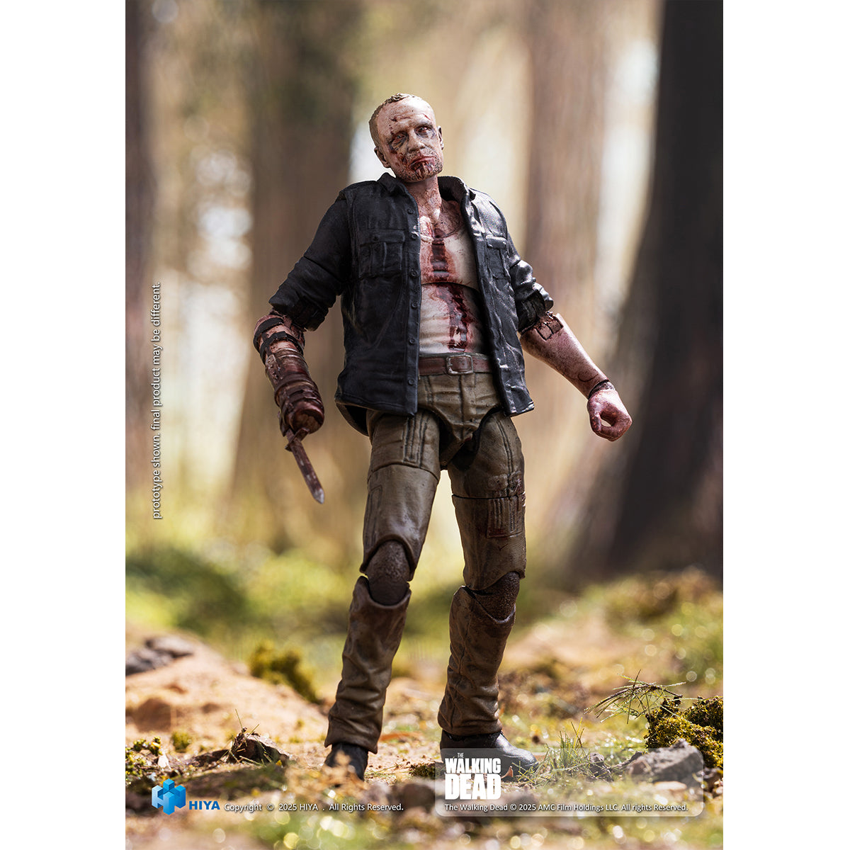 HIYA 1/18 ウォーキング・デッド モラレス ウォーカー形態 EMW0321 アクションフィギュア 塗装済み 完成品