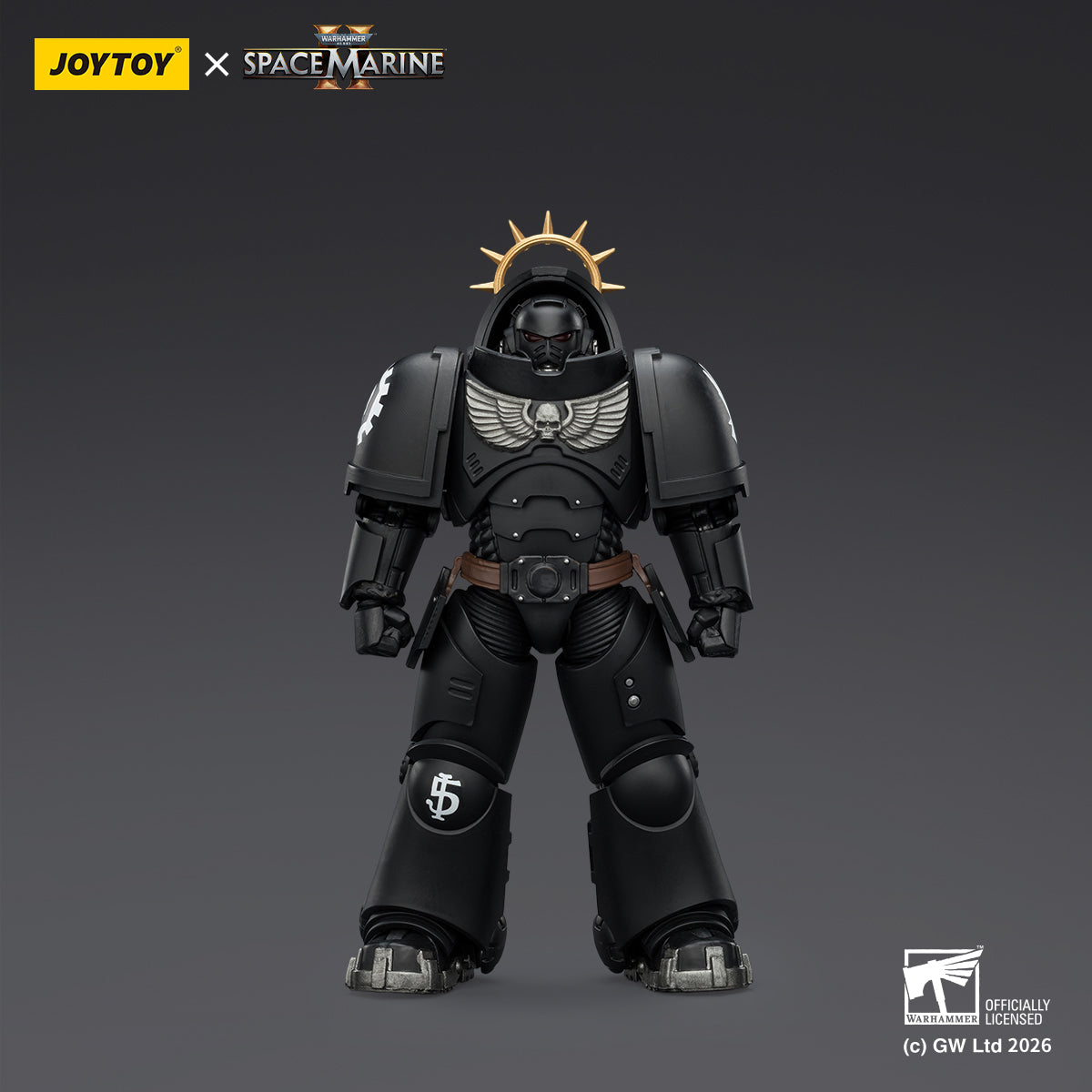 HiPlay JOYTOY 1/18 ウォーハンマー40,000（ゲーム版）ヘヴィ・インターセッサー  ヘヴィ・ボルトライフル＆ボルトピストル装備 可動フィギュア 塗装済み 完成品
