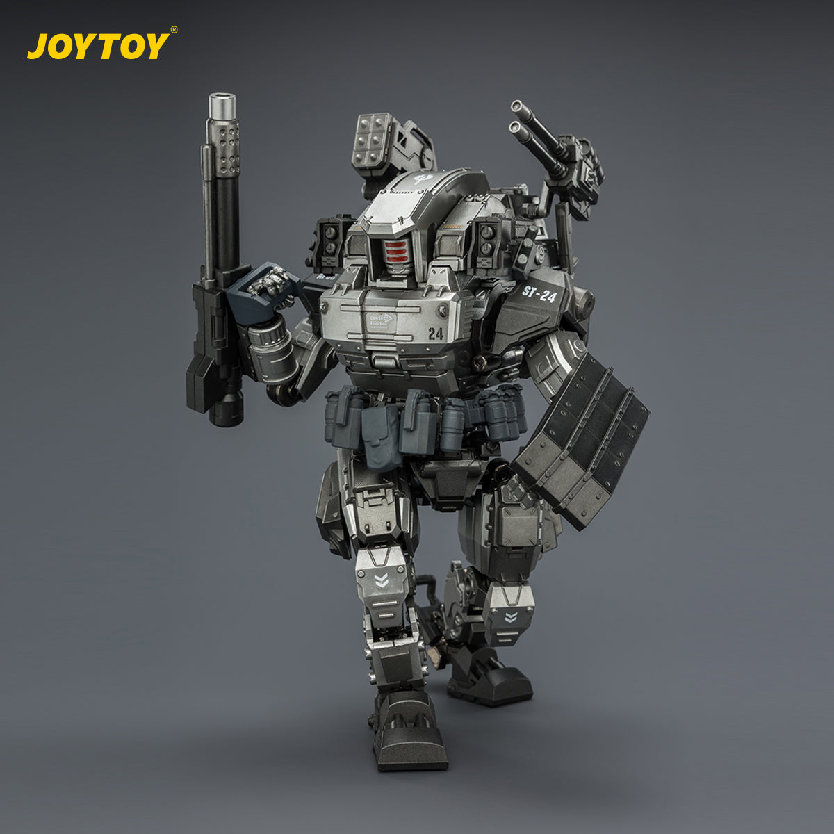 HiPlay JOYTOY 1/25 天啓シリーズ 雷神2号 突撃型メカ ＆ 鋼騎小隊 スカウト ミスト 可動フィギュア 塗装済み 完成品