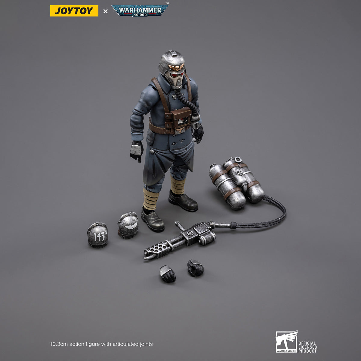 JOYTOY 1/18 アストラ・ミリタルム クリーグ・デスコーア ベテラン・スクワッド 可動フィギュア 塗装済み 完成品