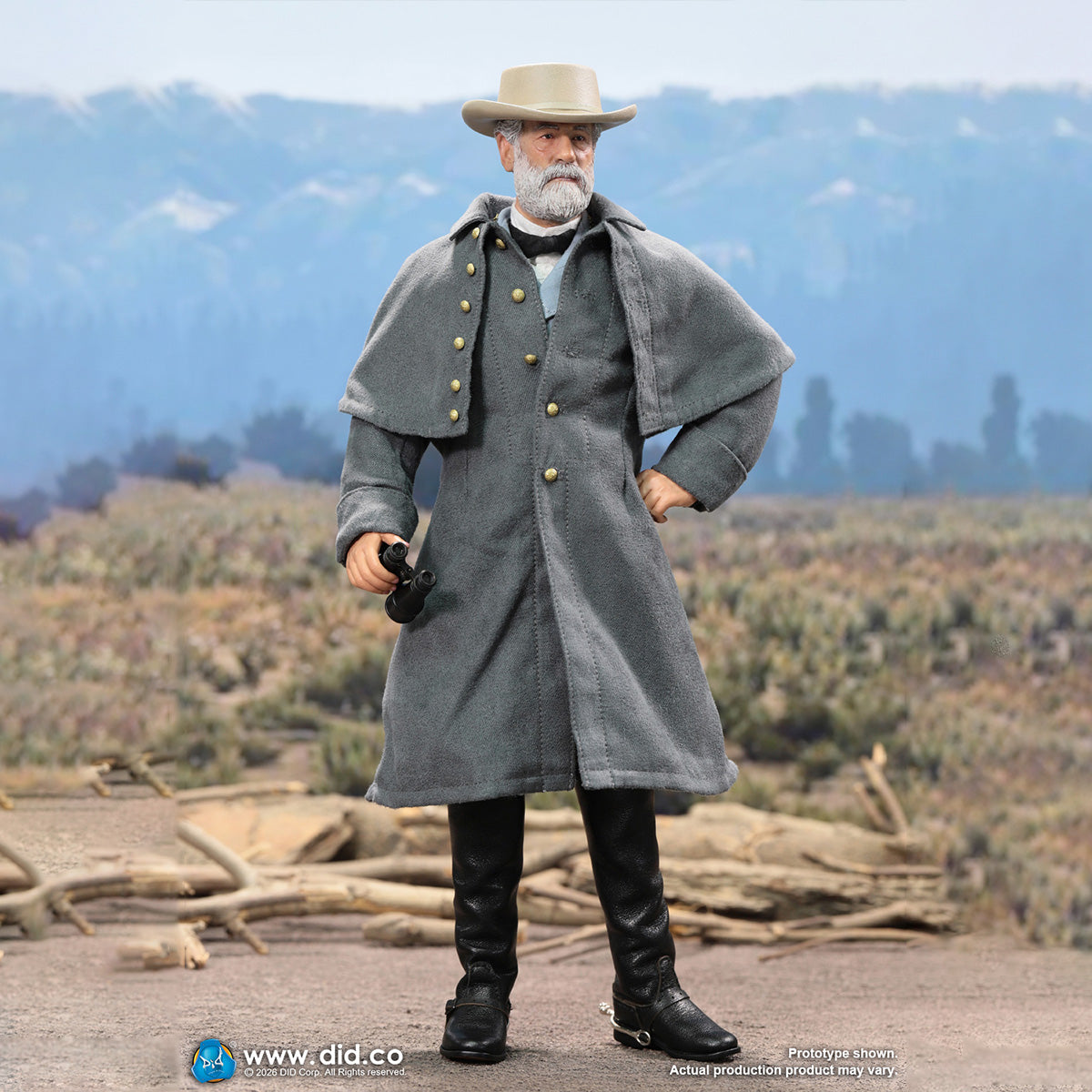 DID 1/6 アメリカ南北戦争 南軍将軍