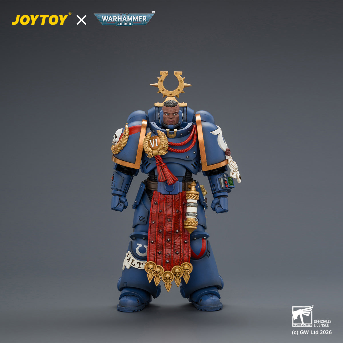 JOYTOY 1/18 ウルトラマリーン フェレン・アレアス（サンダーハンマー＆ボルトピストル装備） JT04889