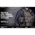 DAMTOYS 1/6 Vertexarms Order Series 2 タクティカル ロープロファイル プレートキャリア システム 男性 フィギュア用 アクセサリー 付属品