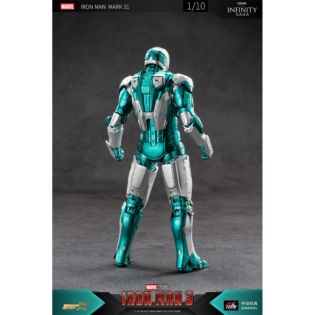 ZDTOYS 1/10 アイアンマン 非発光版 1906