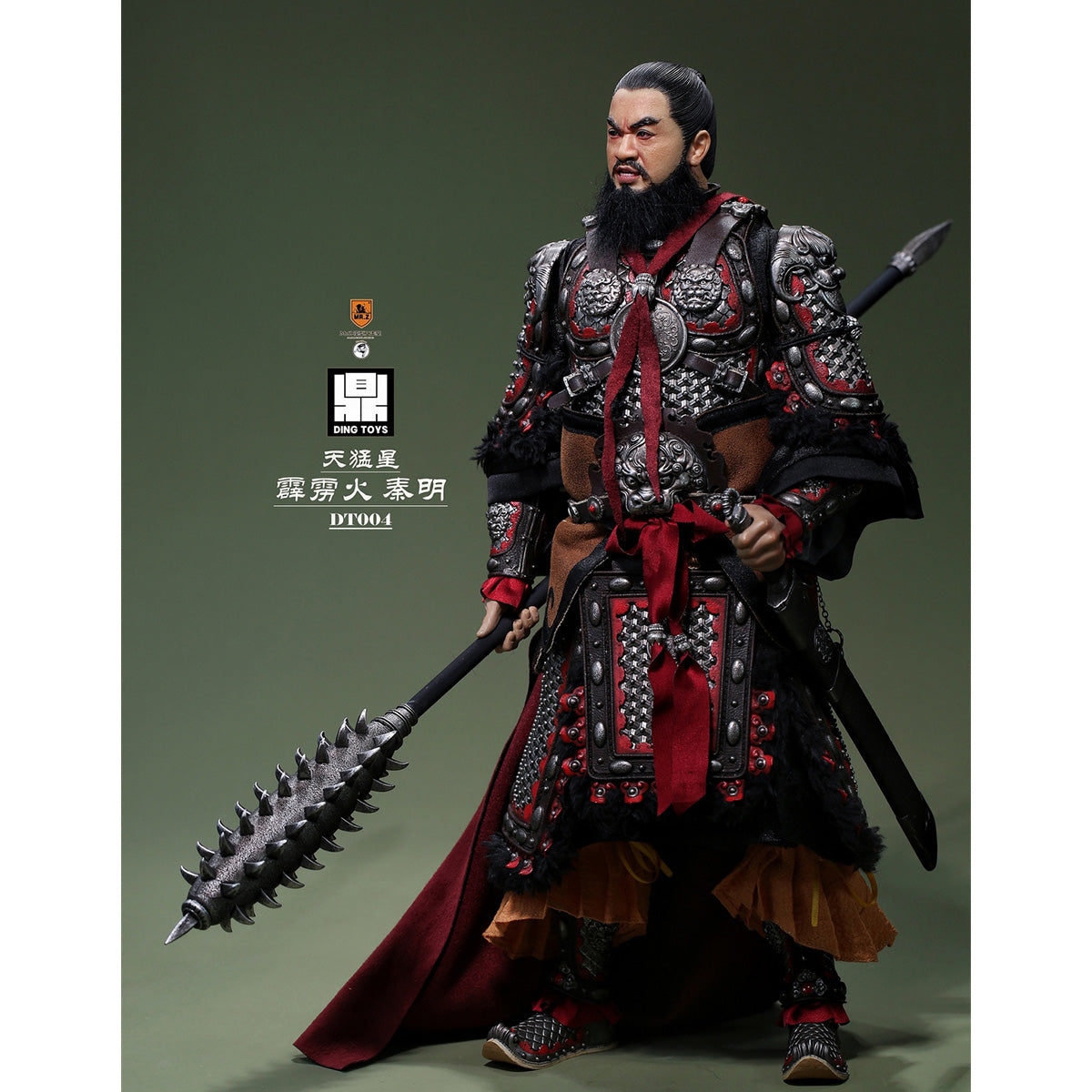 HiPlay Mr.Z 1/6 天猛星 霹靂火 秦明 DT004 可動フィギュア 塗装済み 完成品 アクションフィギュア