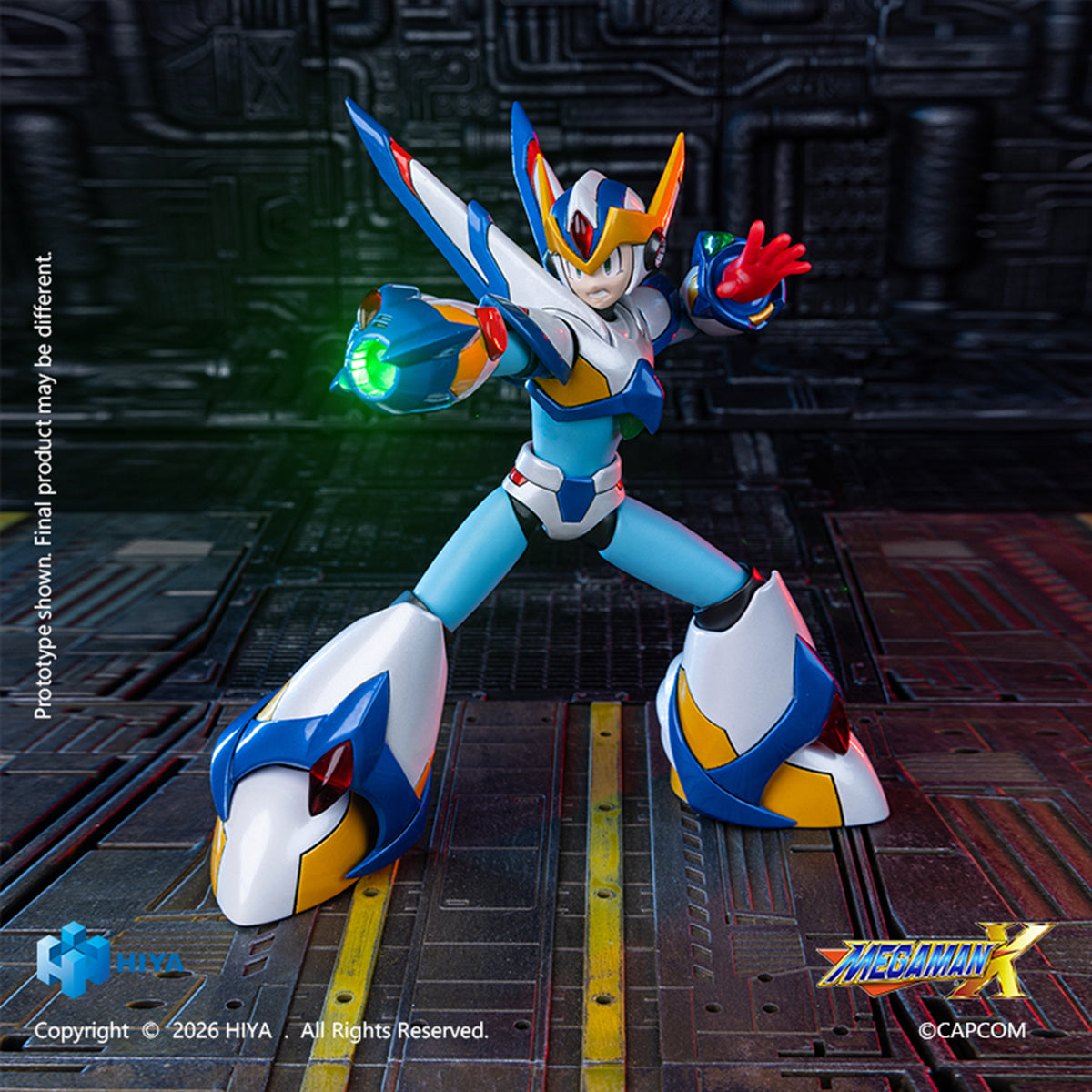 HiPlay HIYA 1/12 ロックマン X エックス マックスアーマー EBM0384 可動フィギュア 塗装済み 完成品