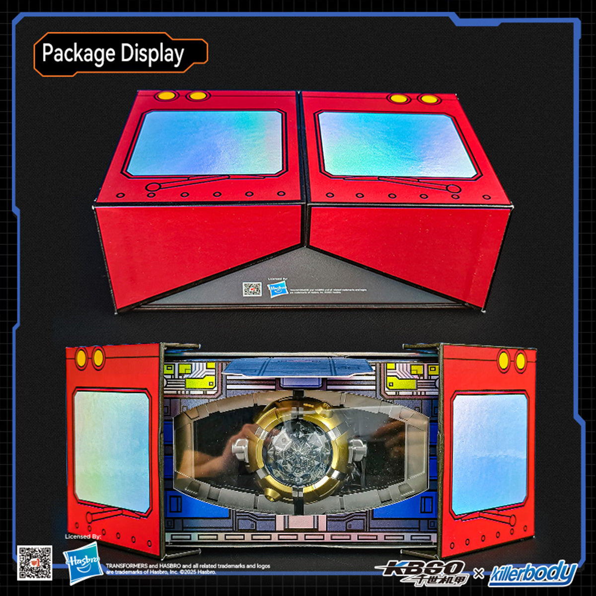 Killerbody 千世機甲 トランスフォーマーG1 マトリクス Bluetoothスピーカー KB20069-99 ディスプレイ ベース