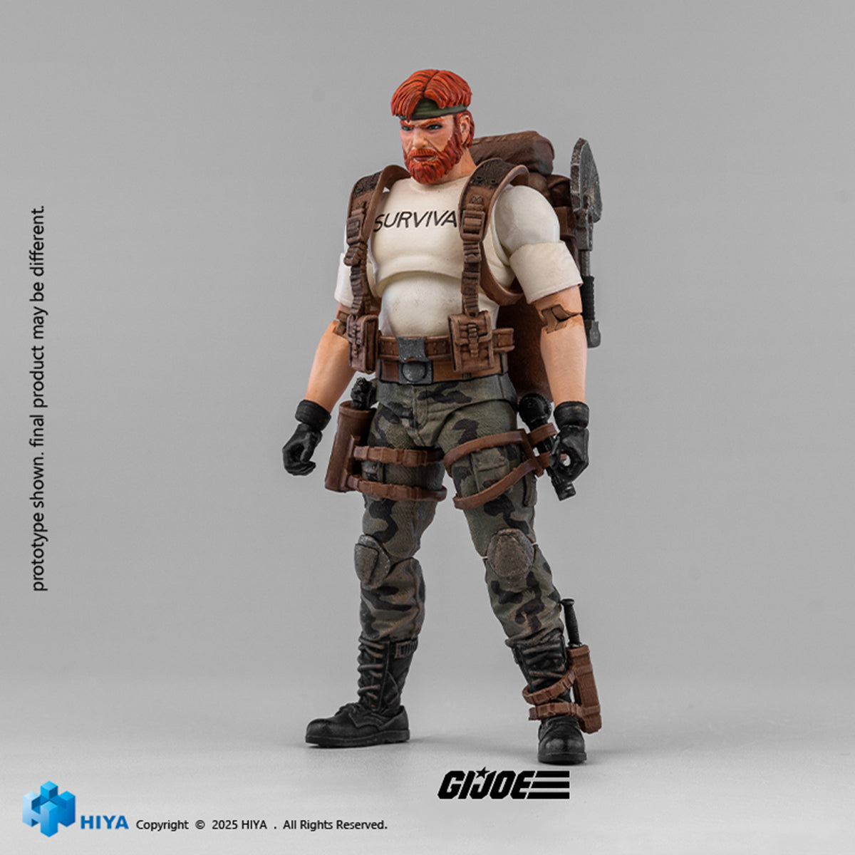 HIYA 1/18 G.I.Joe Outback アウトバック 内陸 EMG0370 アクションフィギュア 塗装済み 完成品