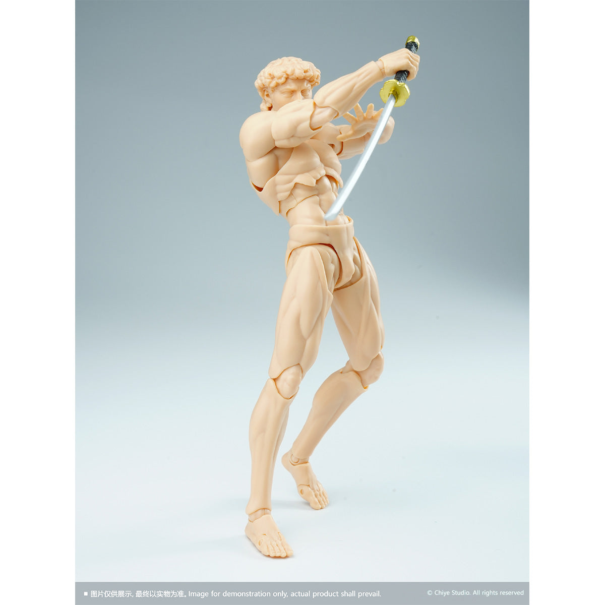 HiPlay 馳野スタジオ 1/12 可動男素体 関節素体 ボディ フィギュア 細マッチョ体型 超可動