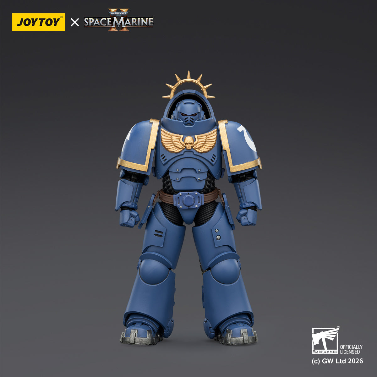 HiPlay JOYTOY 1/18 ウォーハンマー40,000（ゲーム版）ヘヴィ・インターセッサー  ヘヴィ・ボルトライフル＆ボルトピストル装備 可動フィギュア 塗装済み 完成品