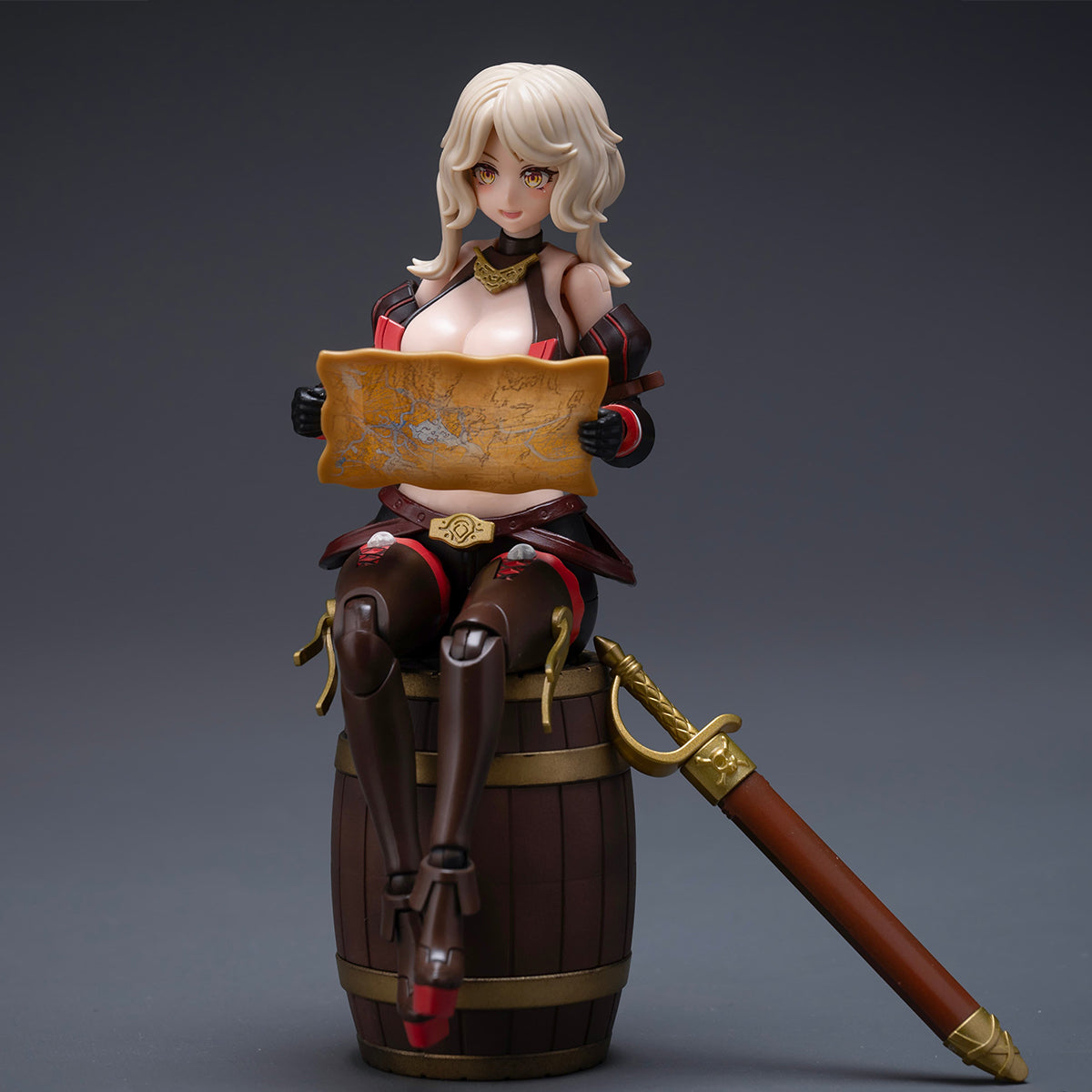 HiPlay BORDER ボーダー模型 BA003 パイレーツ・アン女王 美少女 色分け済みプラモデル 組み立てキット