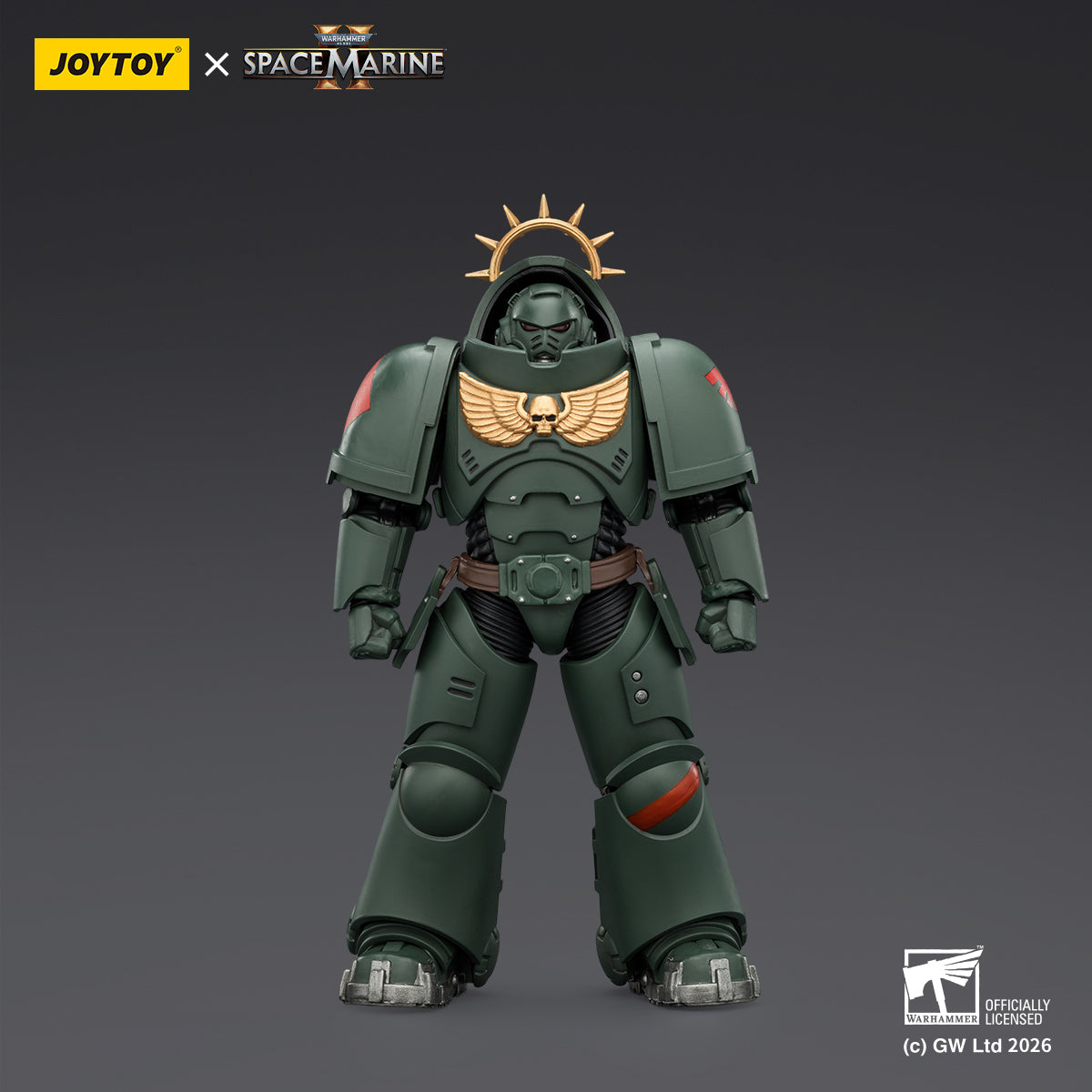 HiPlay JOYTOY 1/18 ウォーハンマー40,000（ゲーム版）ヘヴィ・インターセッサー  ヘヴィ・ボルトライフル＆ボルトピストル装備 可動フィギュア 塗装済み 完成品
