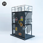 HiPlay MMMTOYS 1/12 終焉監視塔 M2604 フィギュア用 地台 スタンド ディスプレイ ベース　塗装済み 完成品