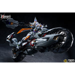 HiPlay 摩動核 戦鎧 白虎·虎鮫 モーターサイクルセット MNZ-GT01X 可動フィギュア 塗装済み 完成品