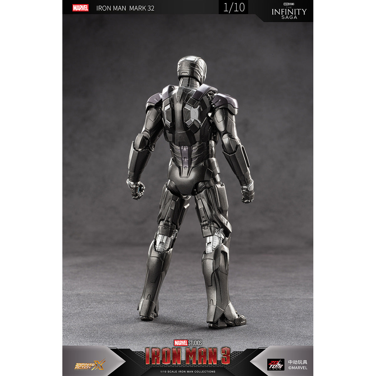 ZDTOYS 1/10 アイアンマン 非発光版 1906