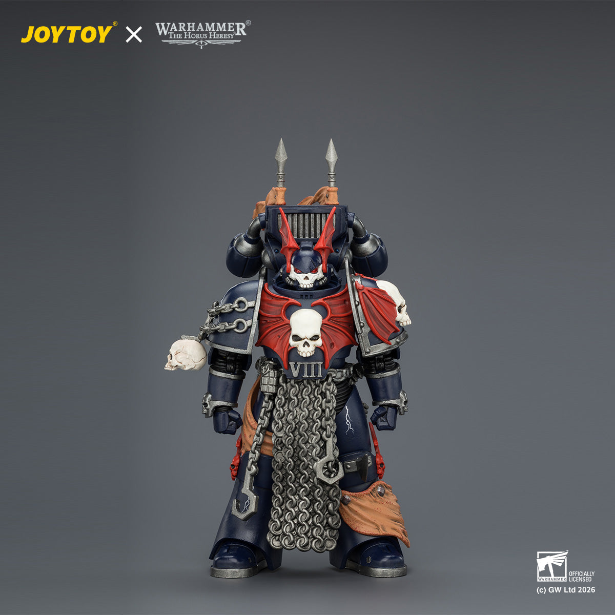 JOYTOY 1/18 ナイト・ロード ジャンプパック装備レギオン・プレトール JT04377 可動フィギュア 塗装済み 完成品