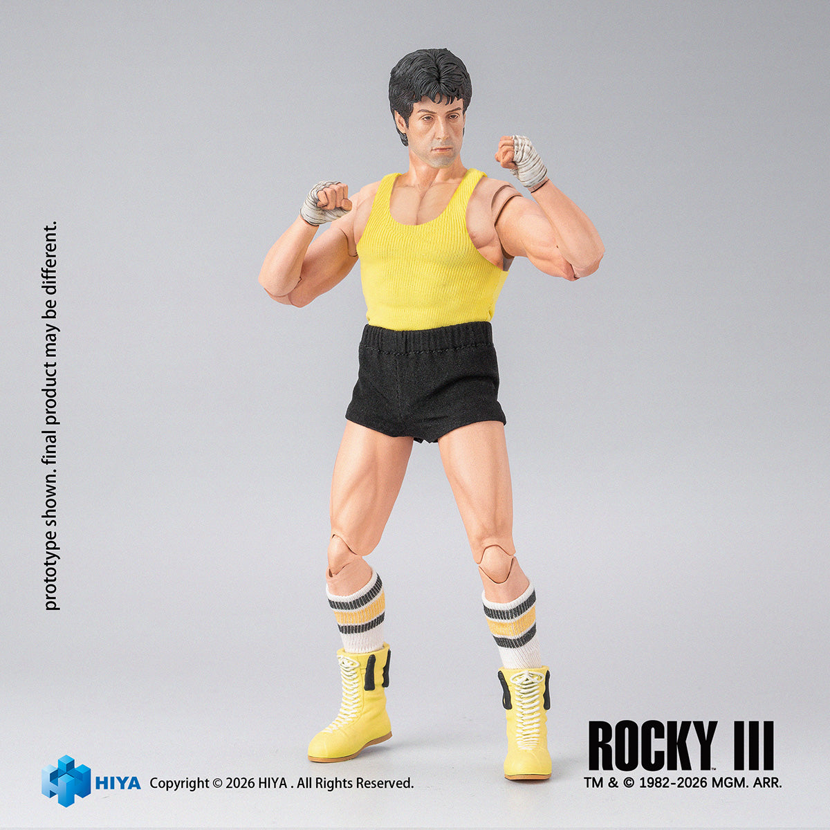 HiPlay HIYA 1/12 ロッキー・バルボア ボクサー版 ESR0215 可動フィギュア 塗装済み 完成品 アクションフィギュア
