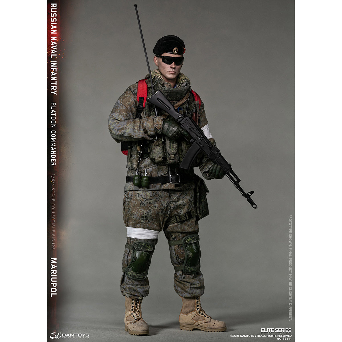DAMTOYS 1/6 ロシア連邦海軍歩兵 指揮官 マリウポリ NO.78111