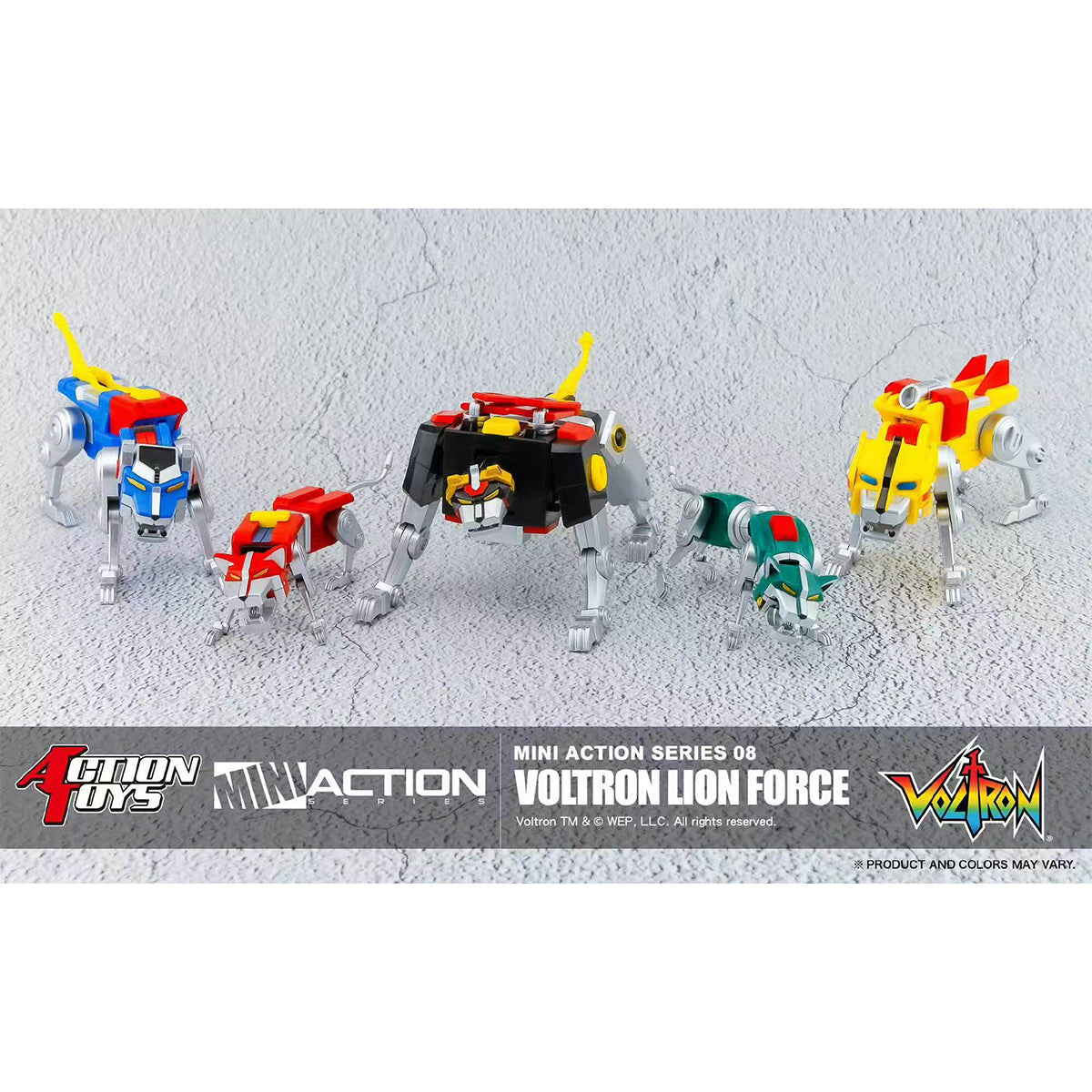 HiPlay Action Toys Mini 百獣王 ゴライオン 通常版 可動フィギュア 塗装済み 完成品
