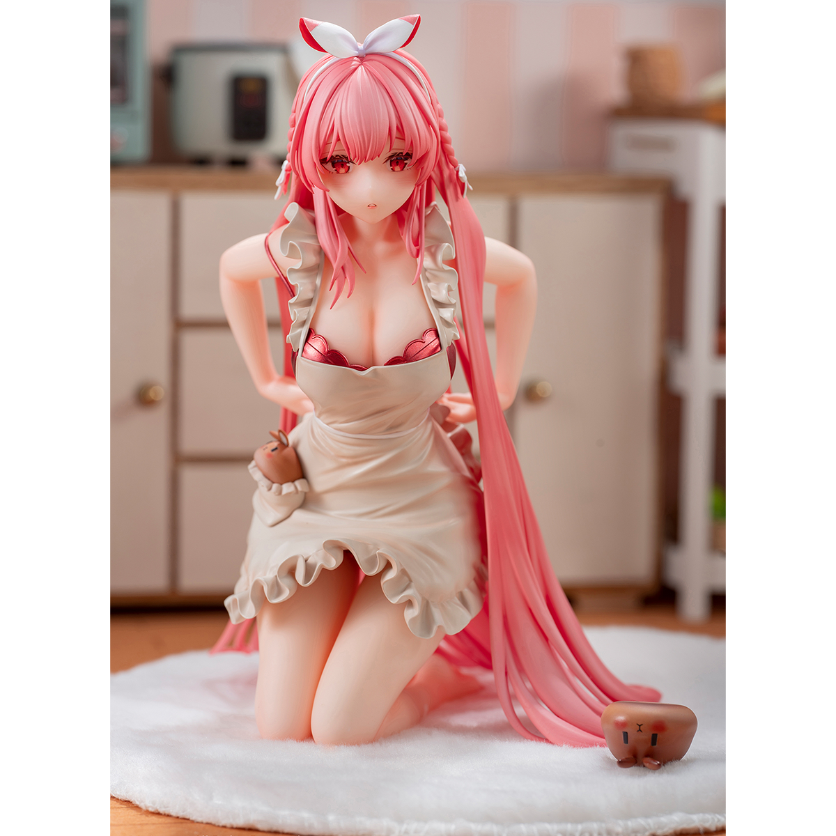 HiPlay  Animester 白兎ロス エプロン版 1/7スケール プラスチック製 塗装済み完成品フィギュア 美少女