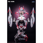 HiPlay 核金重構 (Nuclear Gold Reconstruction) 「紫微星·白」白蛇機娘 初回 1/12 スケール 色分け済み プラモデル 組み立てキット　美少女