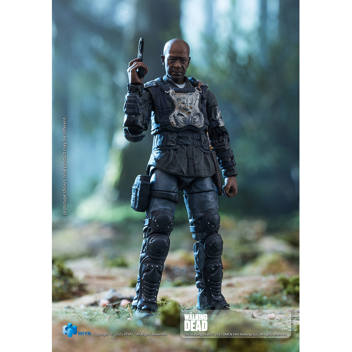 HIYA 1/18 ウォーキング・デッド モーガン  EMW0348 アクションフィギュア 塗装済み 完成品