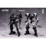 HiPlay 大火鳥製造 BIGFIREBIRD BUILD 1/60 FUTURE PIONEER 骸骨カラス&ハヤブサ ND-01B 色分け済みプラモデル 組み立てキット