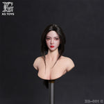 XG Toys 1/6 アジア美女 ヘッド 可動眼 ドール用 頭 塗装済み