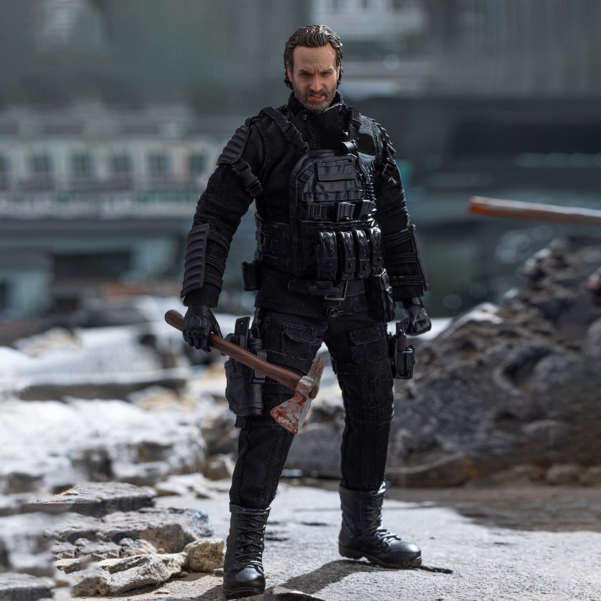 HIYA EXQUISITE SUPERシリーズ 1/12 ウォーキング・デッド リック・グライムズ ESW0318 アクションフィギュア 塗装済み 完成品